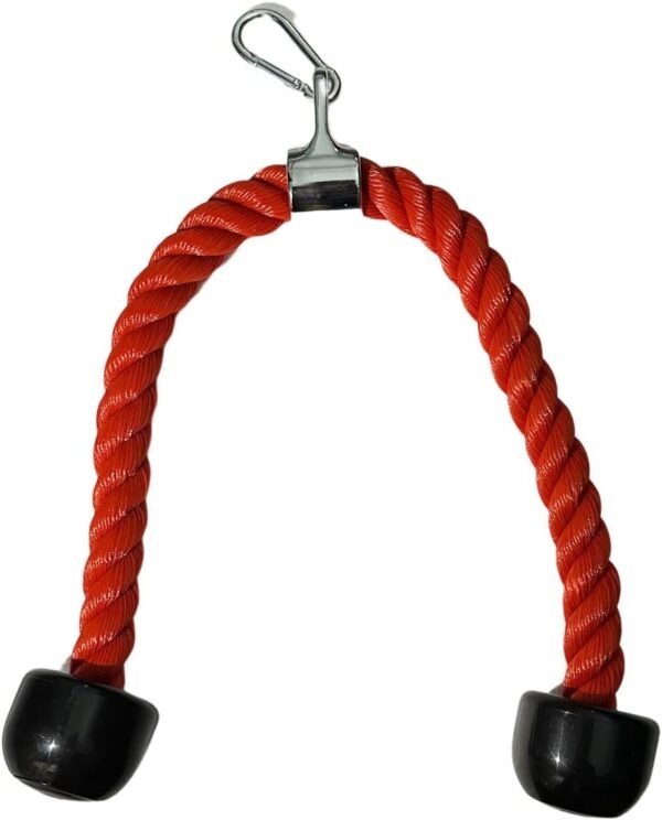 Tricep Rope Cable Attachments Cable Machine Accessories for Home Gym, 27 Inch Tricep Rope For Pulley System Attachment, LAT Pull Down Attachment, Cable Machine Attachments, Weight Fitness With Pulldown Grips - Image 4