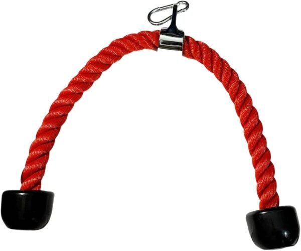 Tricep Rope Cable Attachments Cable Machine Accessories for Home Gym, 27 Inch Tricep Rope For Pulley System Attachment, LAT Pull Down Attachment, Cable Machine Attachments, Weight Fitness With Pulldown Grips - Image 7