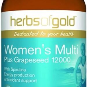 Herbs of Gold Women's Multi Plus Grapeseed 12000, 60 count