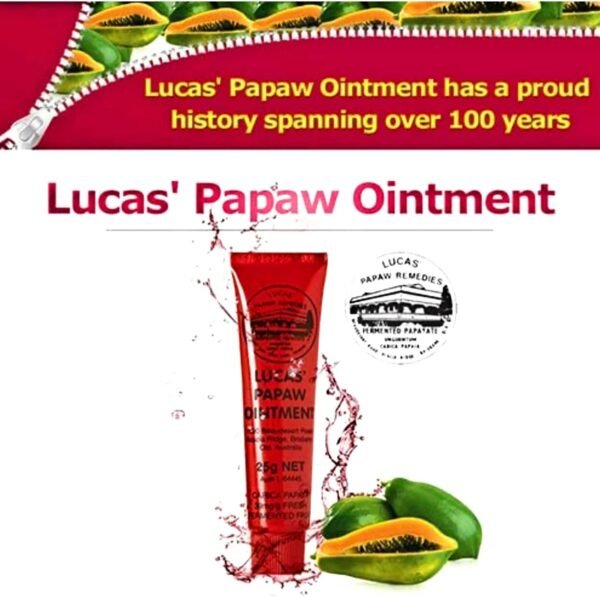 Lucas' Papaw Remedies Ointment - 25g - Pack of 6 - Image 5