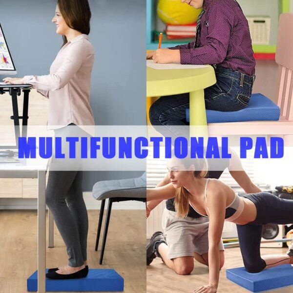 Balance Foam Pad Non-Slip Mat for Fitness & Balance Yoga Pilates Gym Exercise soft pads for Physical Therapy Knee Cushion - Image 5