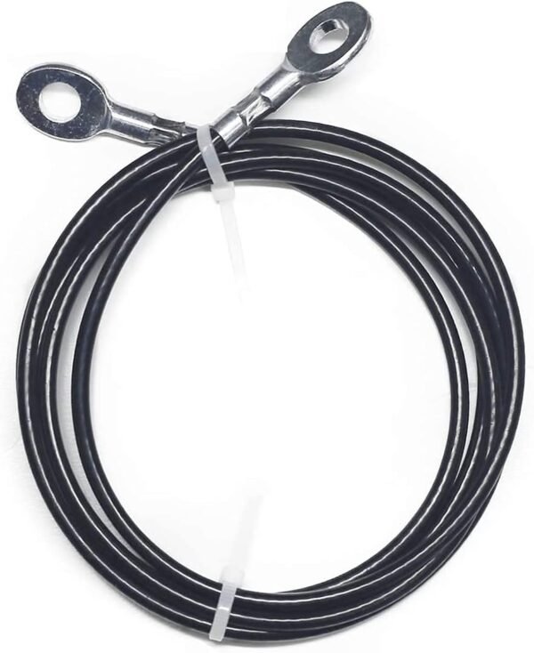 SYL Fitness LAT Pull Down Machine Cable Pulley System with Loading Pin (Replacement Cable)