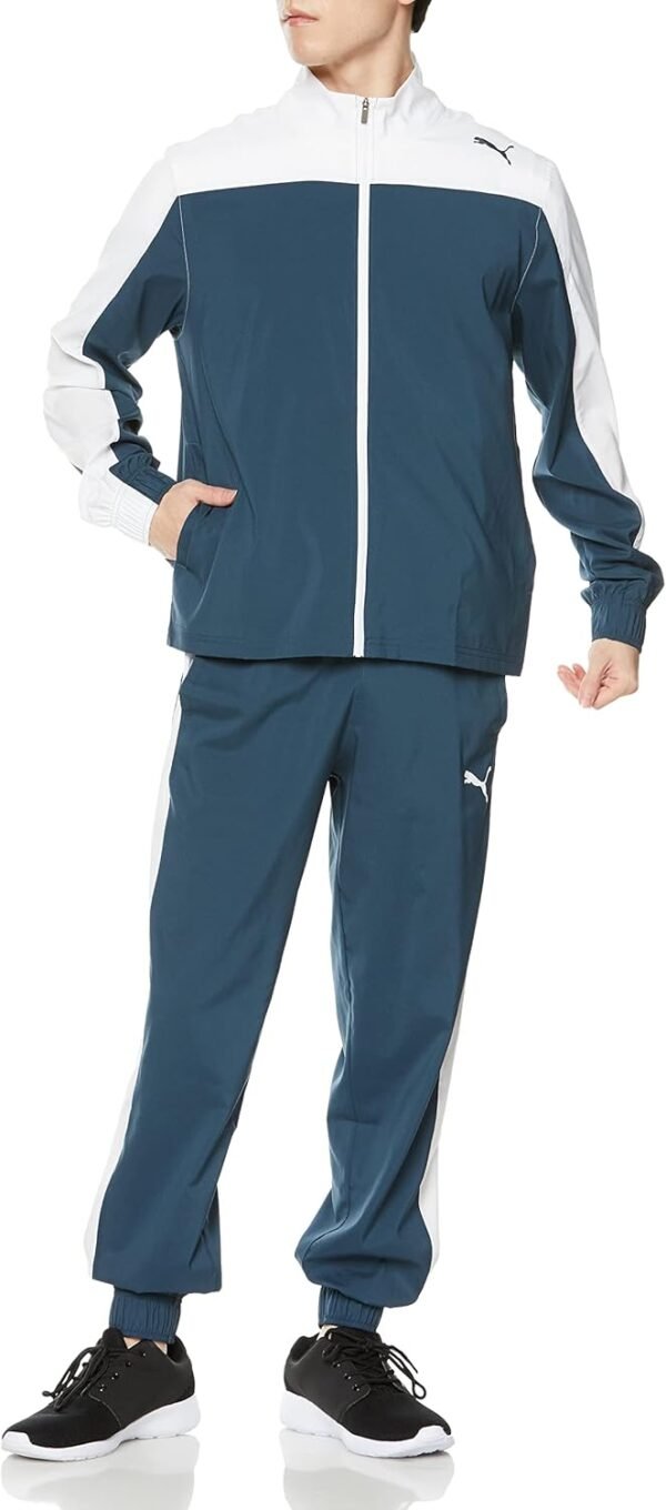 Puma 521894 Men's Top and Bottom Set, Windbreaker, Training, FAVORITE Tracksuit