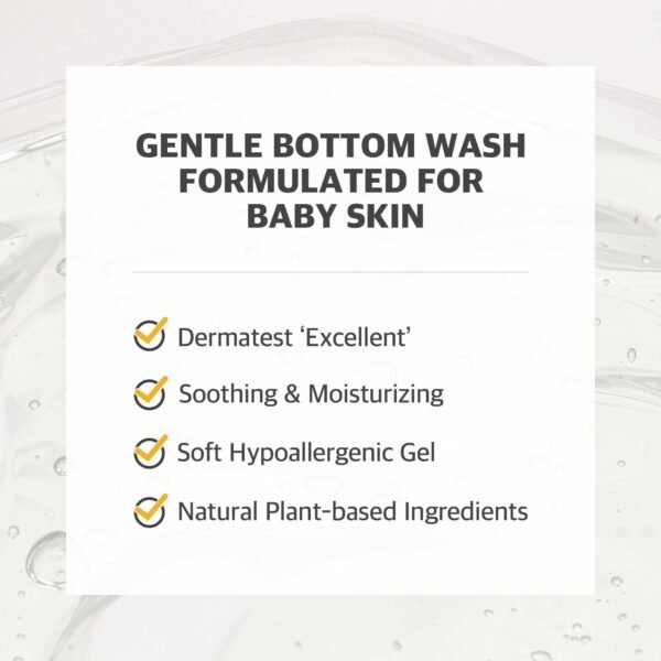 kori in J island Baby Bottom Wash | Relieve baby diaper rash, Intimate Care for a Baby, Ginger care, Mild and Gentle cleansing, Sensitive skin wash, Baby Diaper Inner Cleanser 10.14oz koriinj - Image 4