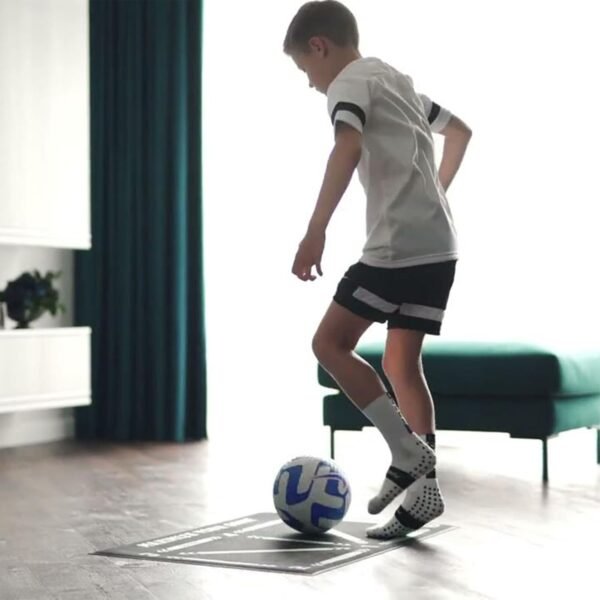 Football Mat Football Step Training Mat: Diatom Mud Green Non-Slip Silent Shock Absorption Football Mat Training Football Mat Gifts for Football Lovers - Image 6