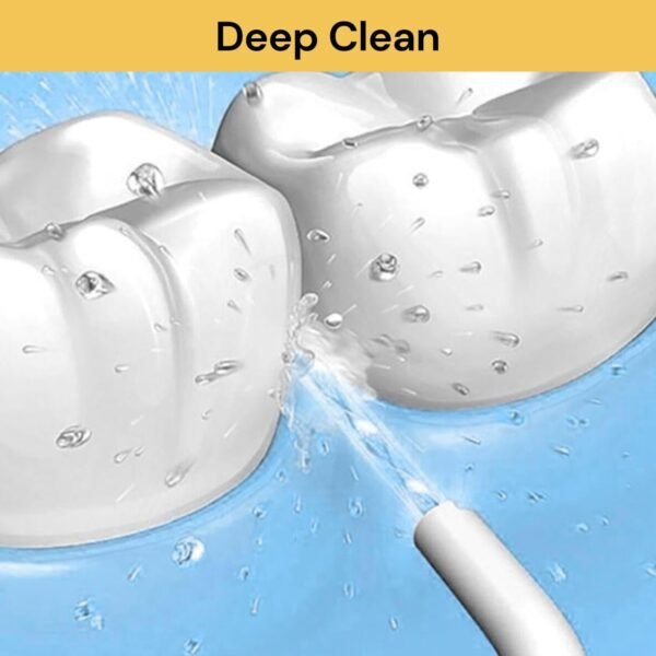 EZONEDEAL Portable Oral Irrigator Water Flosser Dental Water Toothbrush Toothpick Nasal Irrigator Implement Teeth Cleaner Oral Hygiene flossers for Home Travel - Image 6