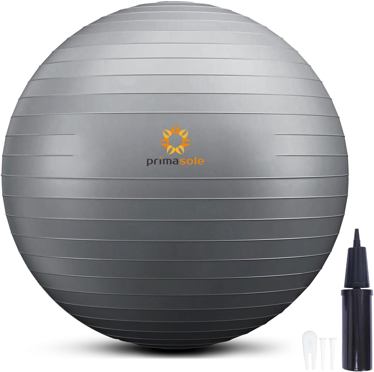 primasole Exercise Ball Anti-Burst Pregnancy Yoga Ball for Balance Stability Fitness Workout Core Strength at Home & Office