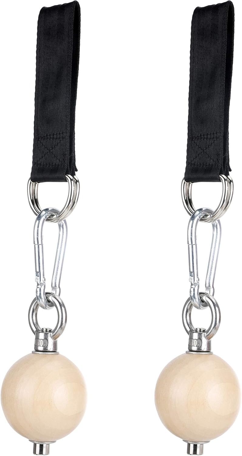 CDIWULDN Portable Pull Up Handles and Balls, Climber Climbing Holds Training, Climbing Grips Finger Strength Exercise Equipment for Home Training, Indoor and Outdoor (Balls L)