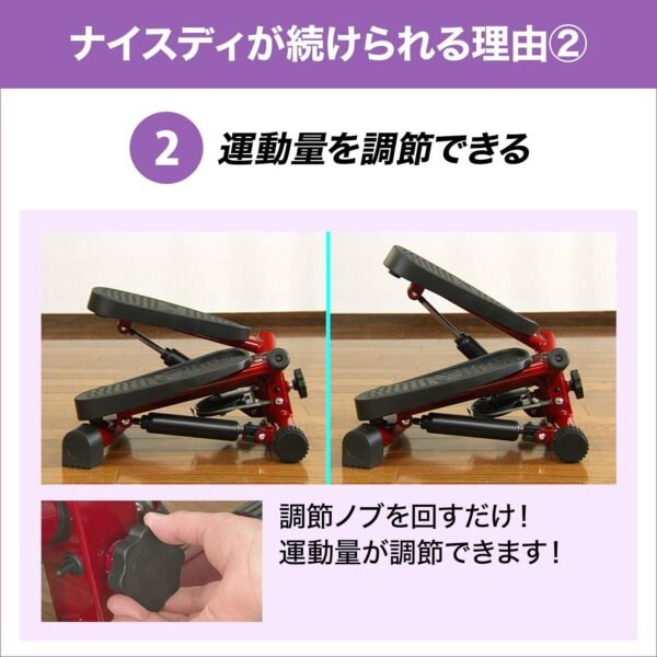 Shop Japan Official Health Stepper Nice Day with Dedicated Handle - Image 8