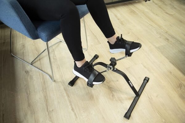 Fysic FW8 Mini Exercise Bike - Arm Leg Trainer - Mobility Trainer for Seniors - Black - Image 7