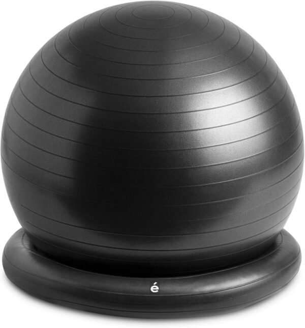 Sakurai Boeki Erugam Balance Ball, Waist 25.6 inches (65 cm), Stability Ring, Pump Included #54146 - Image 2